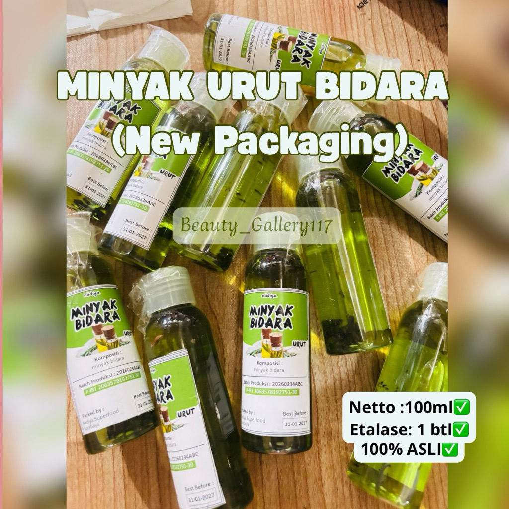 (NEW ETALASE) MINYAK URUT BIDARA ASLI 100%