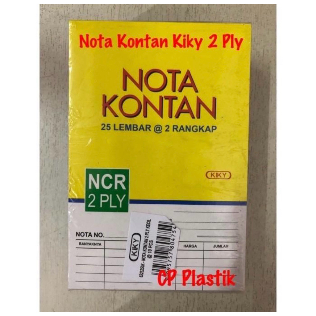 

Nota Kontan Kiky 2 Ply (isi 10 pcs)