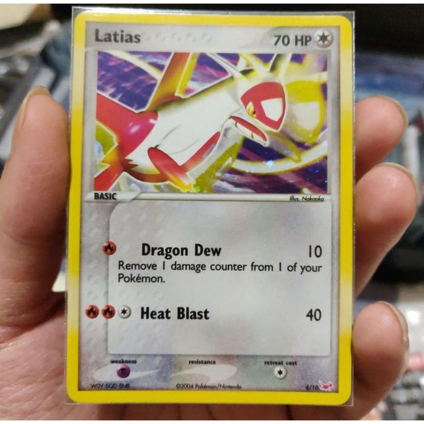 Kartu Pokemon TCG English Latias Holo Trainer Kit Latias & Latios