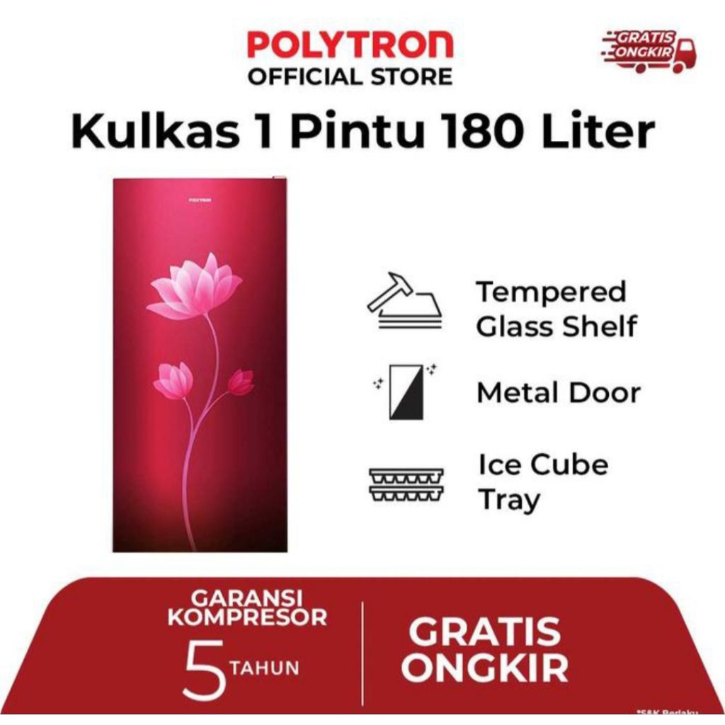 KULKAS POLYTRON 1 PINTU PRB189 KULKAS POLYTRON 1PINTU PRB189 KULKAS POLYTRON 1 PINTU
