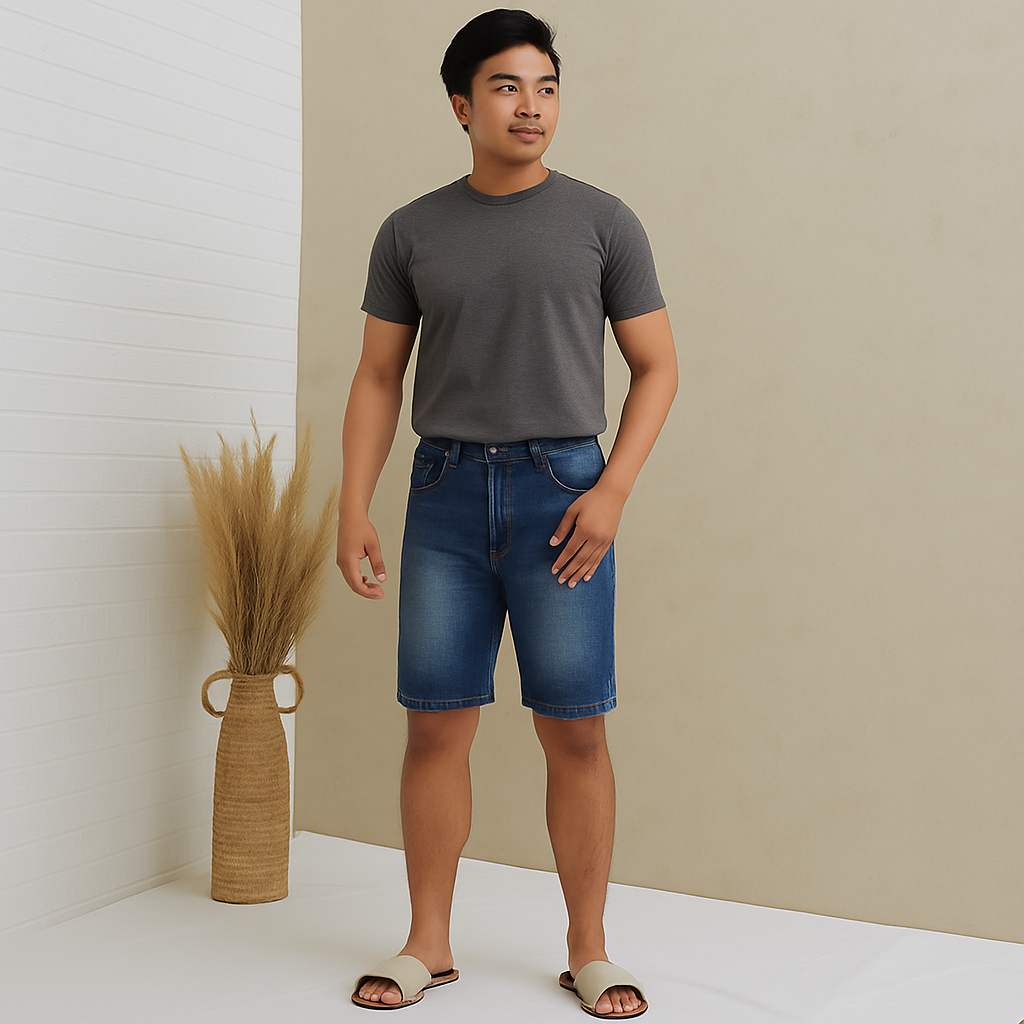 Celana Pendek Jeans Original LeeZeet Standar