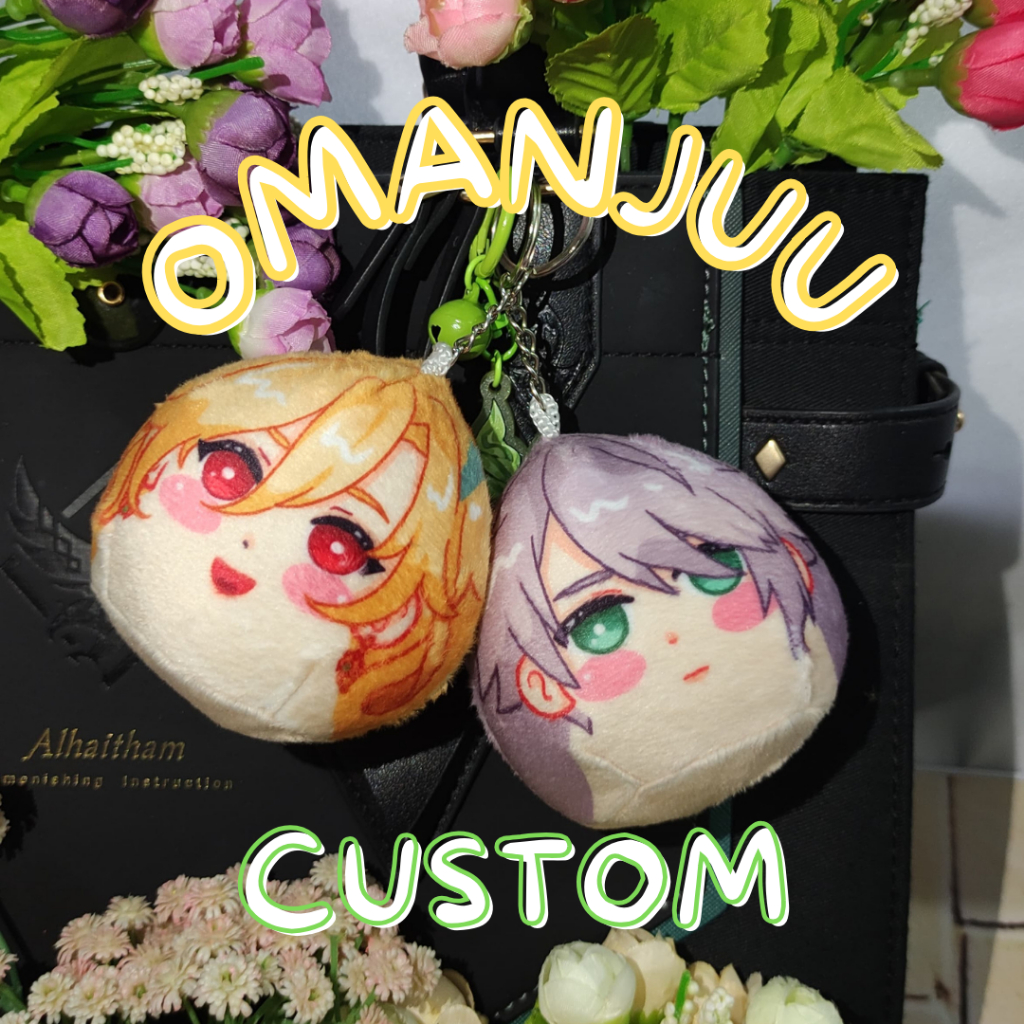 CUSTOM PLUSHIE BONEKA OMANJUU