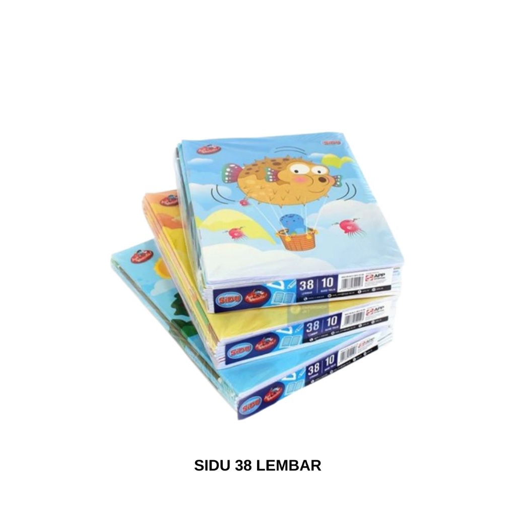 

(PACK)BUKU SIDU 38 LEMBAR 1PACK ISI 10BUKU
