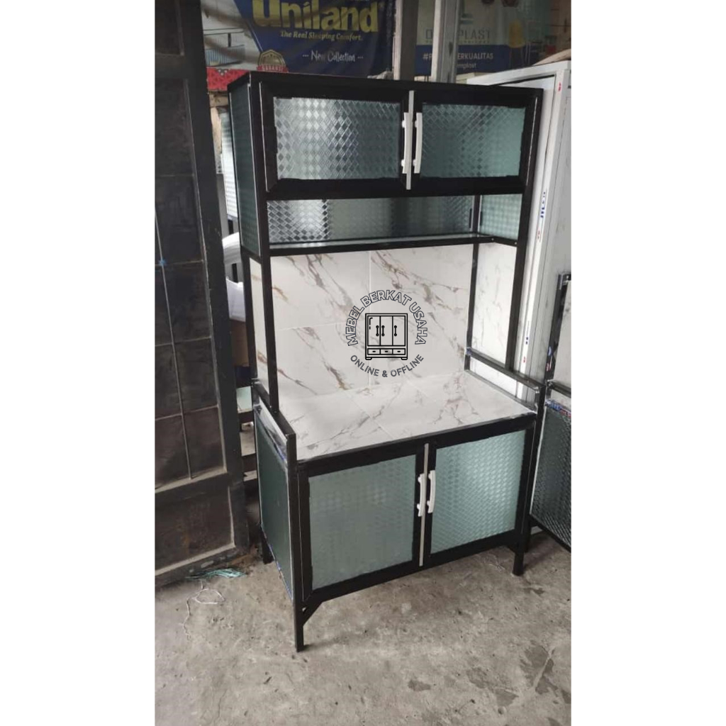 Atang Meja Kompor Dapur Lemari Atas Bawah