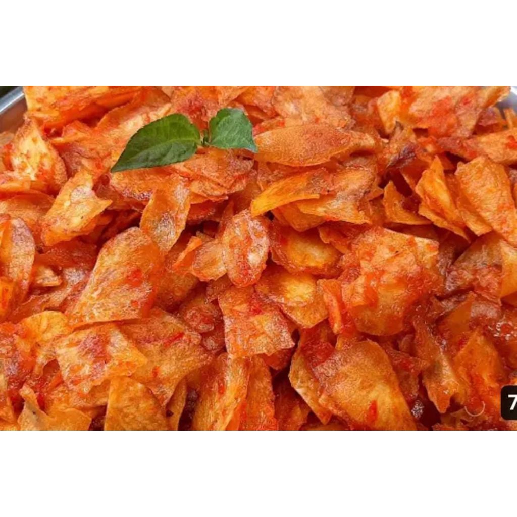 

KERIPIK SANJAI/KERIPIK SINGKONG PEDAS MANIS/TERJANGKAU