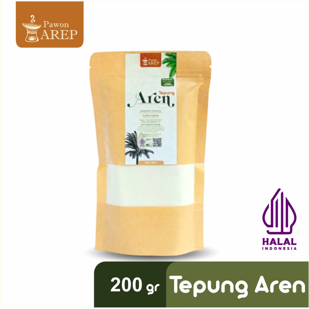 

Tepung Aren 200g Superfood Lokal Gluten Free | Cocok untuk Resep Sehat - Pawon Arep