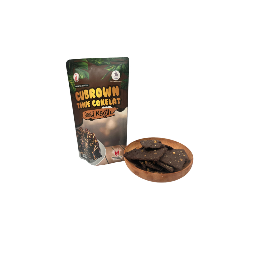 

Cubrown Tempe Coklat Brownies 60gr Oleh Oleh Khas Batu Malang | Brownis Cokelat Camilan Manis Renyah