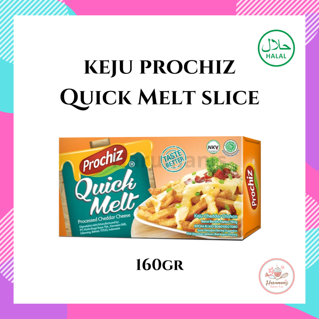 

Prochiz Quick Melt Keju Cheddar 160gr