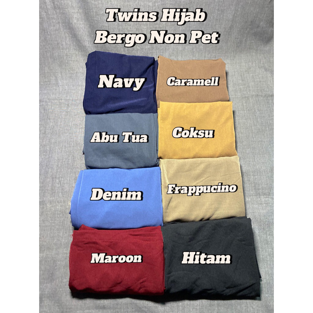 TwinsHijabBergoNonPet
