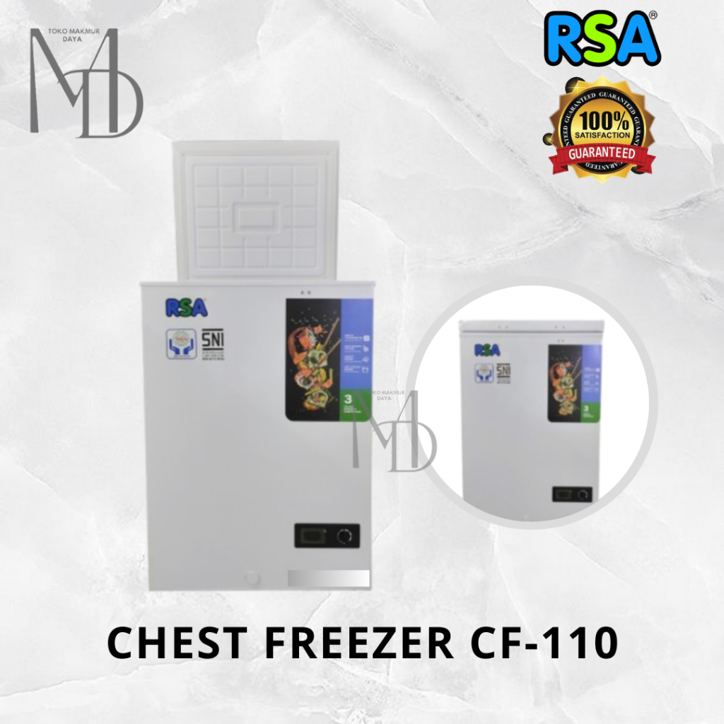 Freezer Box RSA CF 110 / CF-110 Kotak ES CF110 ORIGINAL RSA 100 Liter