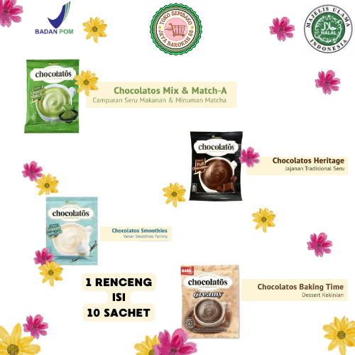 

Chocolatos Chocolate Drink / Chocolatos Matcha Drink 1 Renteng