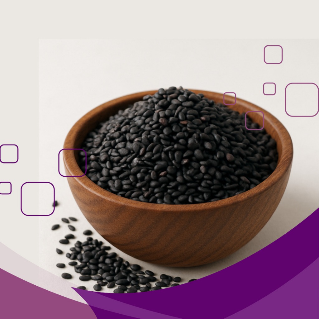 

Biji Wijen Hitam / Black sesame Seeds Premium Berkualitas