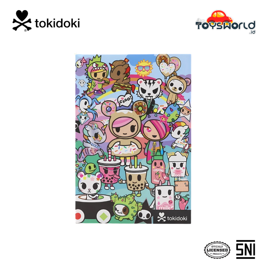 

Tokidoki CC2019 Notebook Cotton Candy Creamin Hard Cover