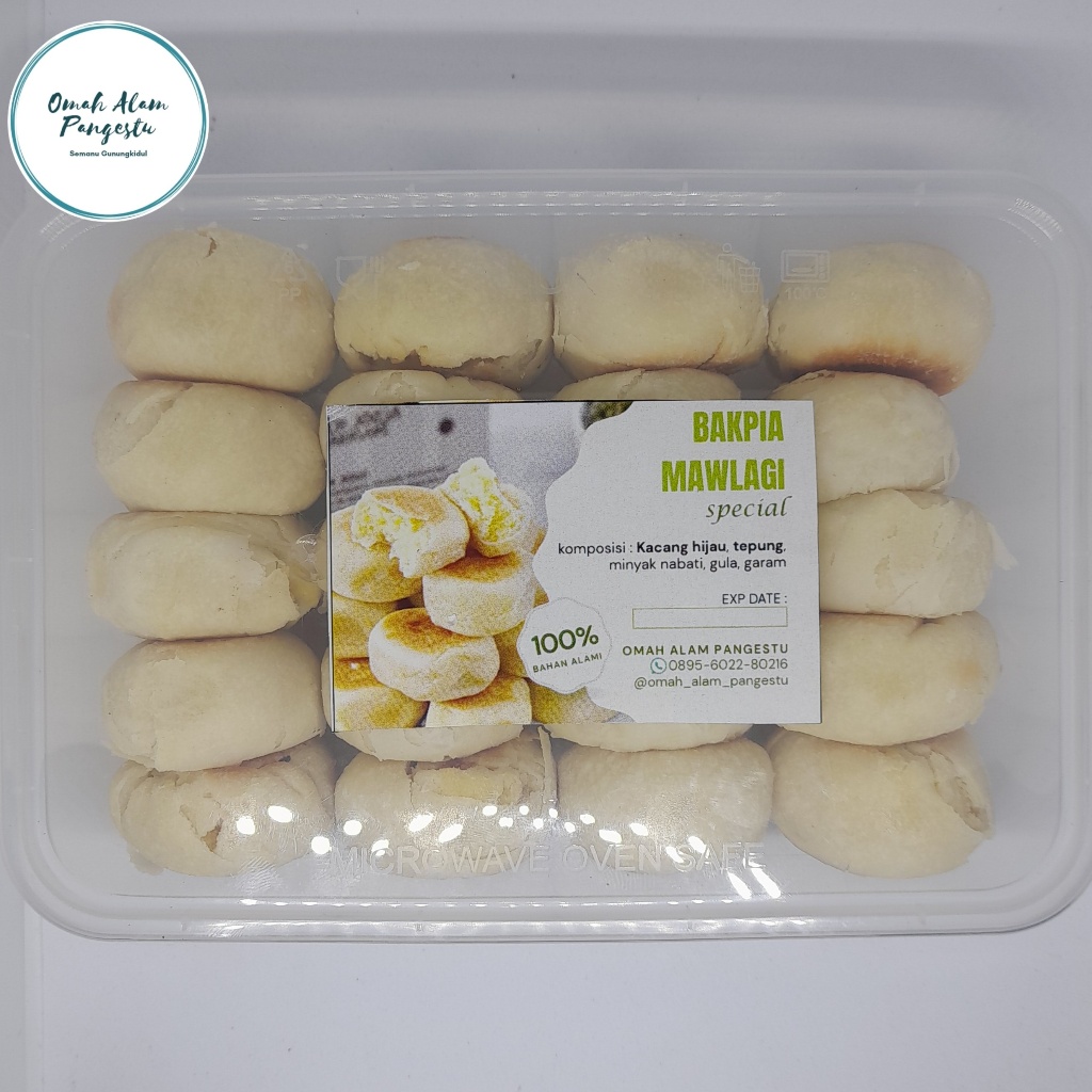 

Bakpia Pathuk MAWLAGI - Kemasan 20 Butir - Oleh oleh Khas Jogja