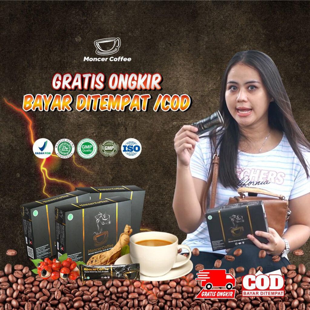 

MONCER COFFE HERBAL TERLARIS MEMILIKI SERTIFIKAT BPOM MUI.ISO.GMP.HACCP