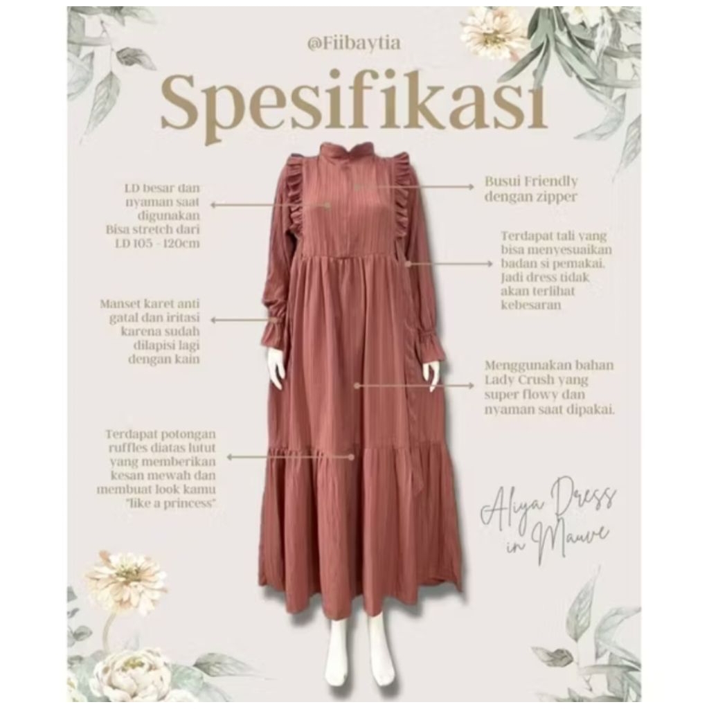 Preloved aliya dress by fiibaytia