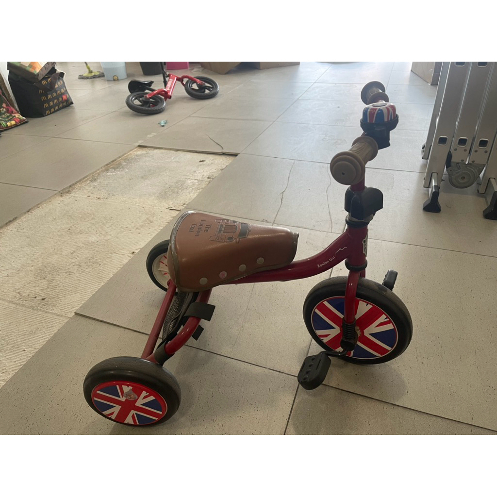 sepeda roda 3 the london taxi preloved trifold