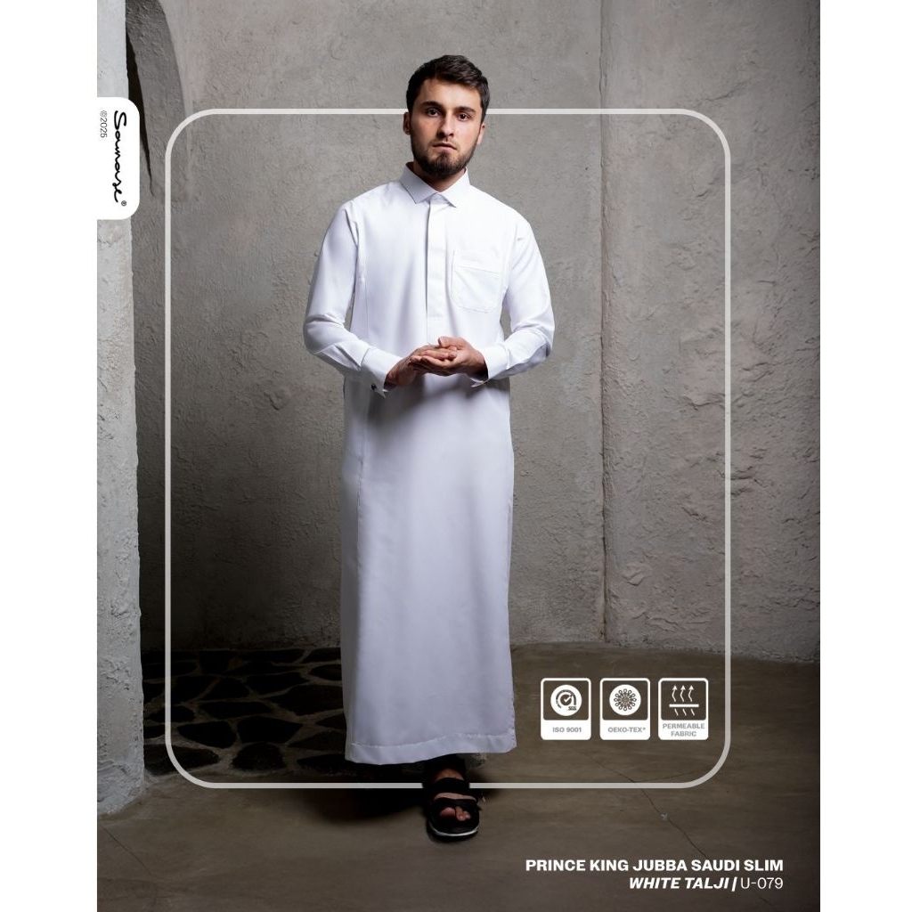 SAMASE JUBBA SAUDI PRINCE KING U079 Navy White