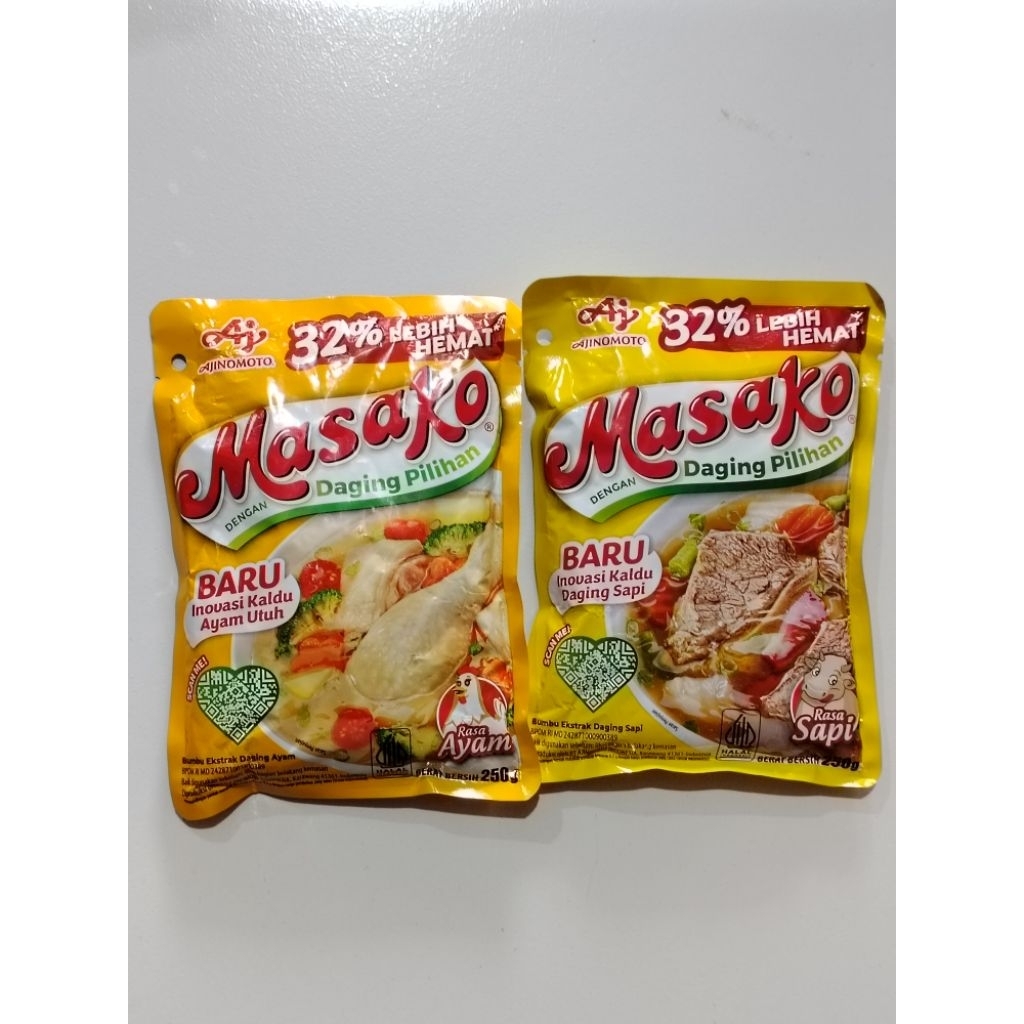 

Masako Dengan Daging Pilihan ( 250g )