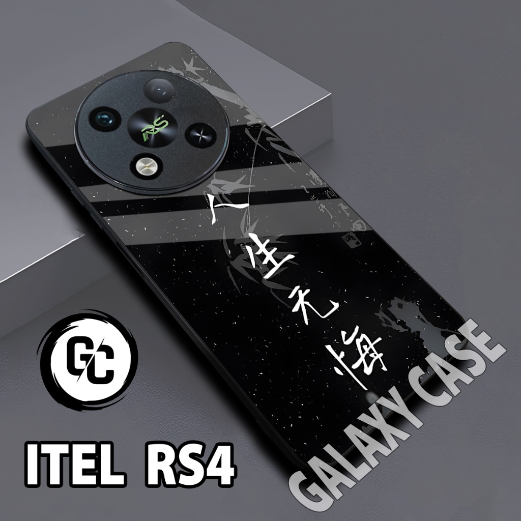 Softcase glossy ITEL RS4/Case ITEL RS4 Cowok/case ITEL RS4 glitter/casing ITEL RS4/case HP ITEL RS4