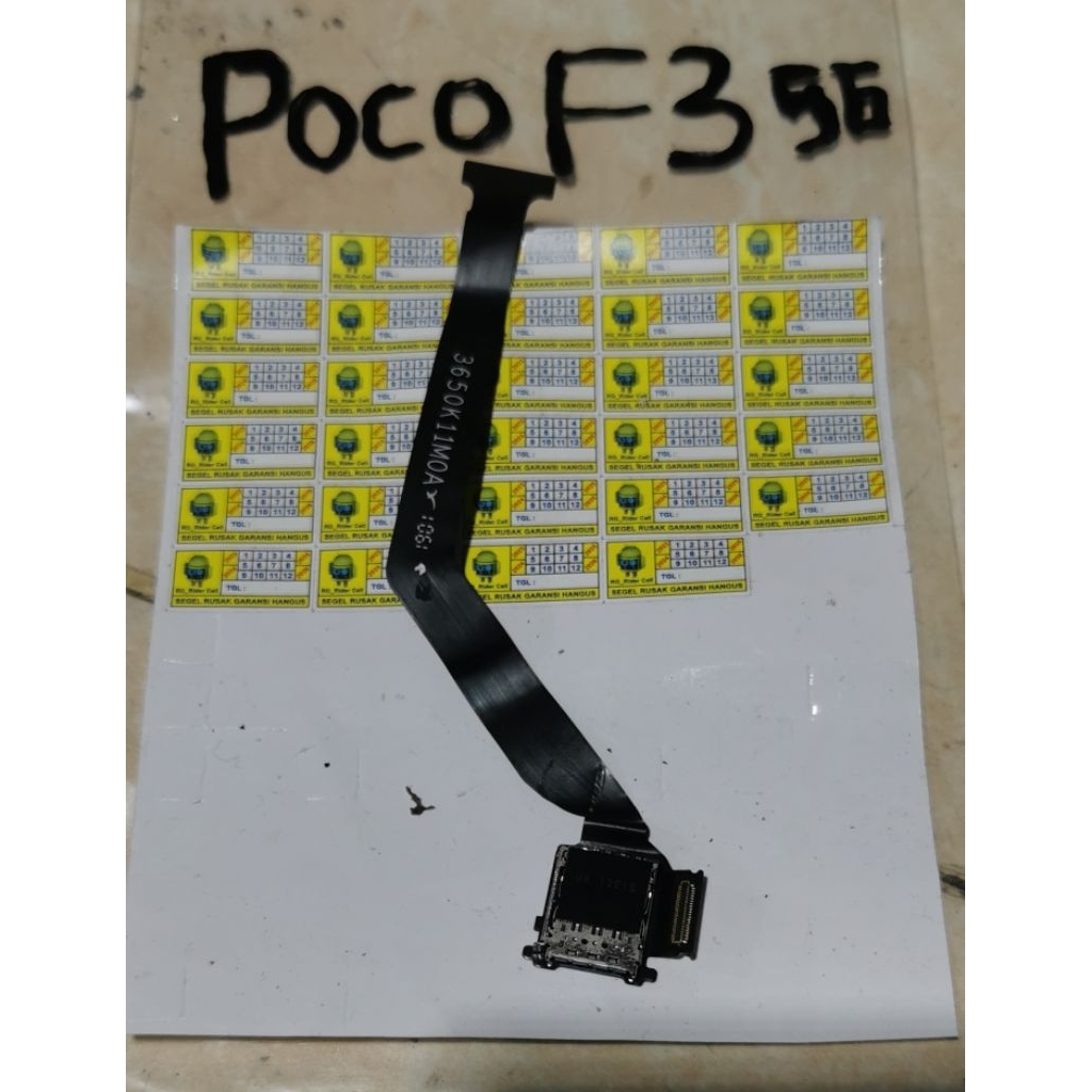 flexible sim lcd poco f3 5G ori copotan normal Tested