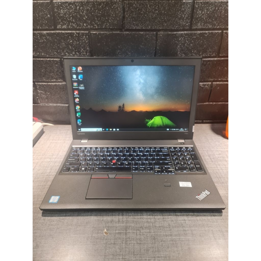 Laptop Lenovo Thinkpad P50s Core i7 6600u Ram 16GB Ssd 1TB Vga Nvidia Quadro M500M 2GB Layar 15in Ip