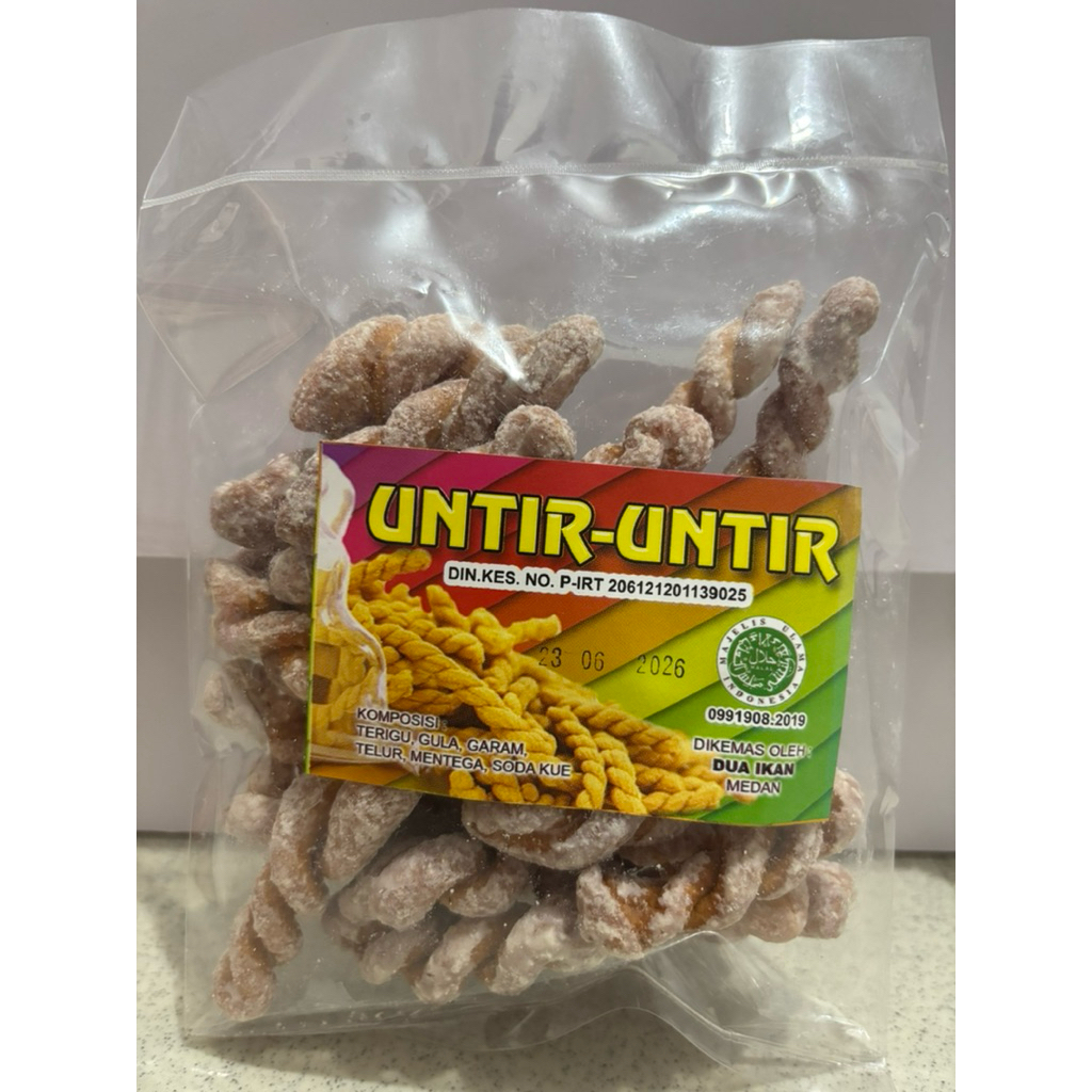 

UNTIR-UNTIR KHAS ORIGINAL BUATAN MEDAN