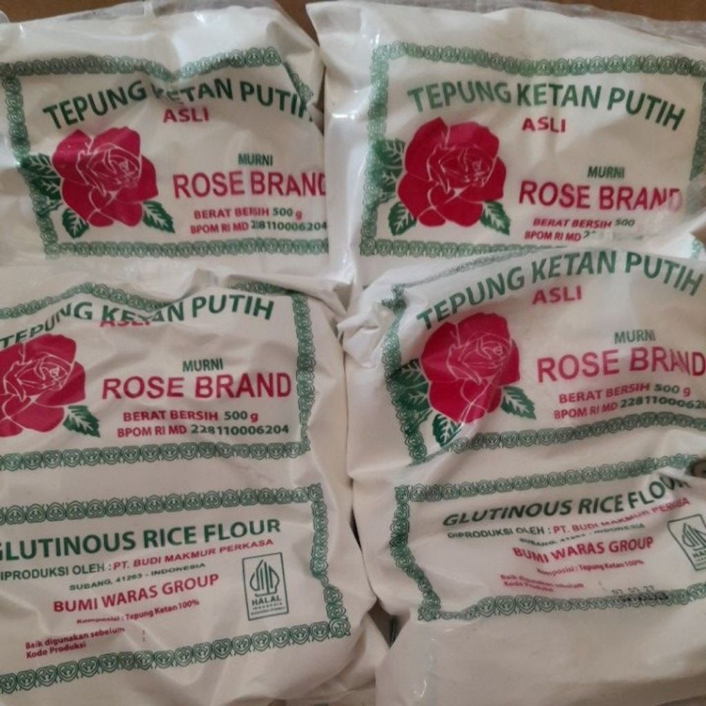 

tepung ketan putih rose brand