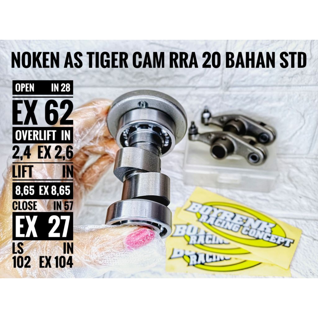 NOKEN AS RACING GL/MP/TIGER CAM ROLLER SPEK HEREX TOURING