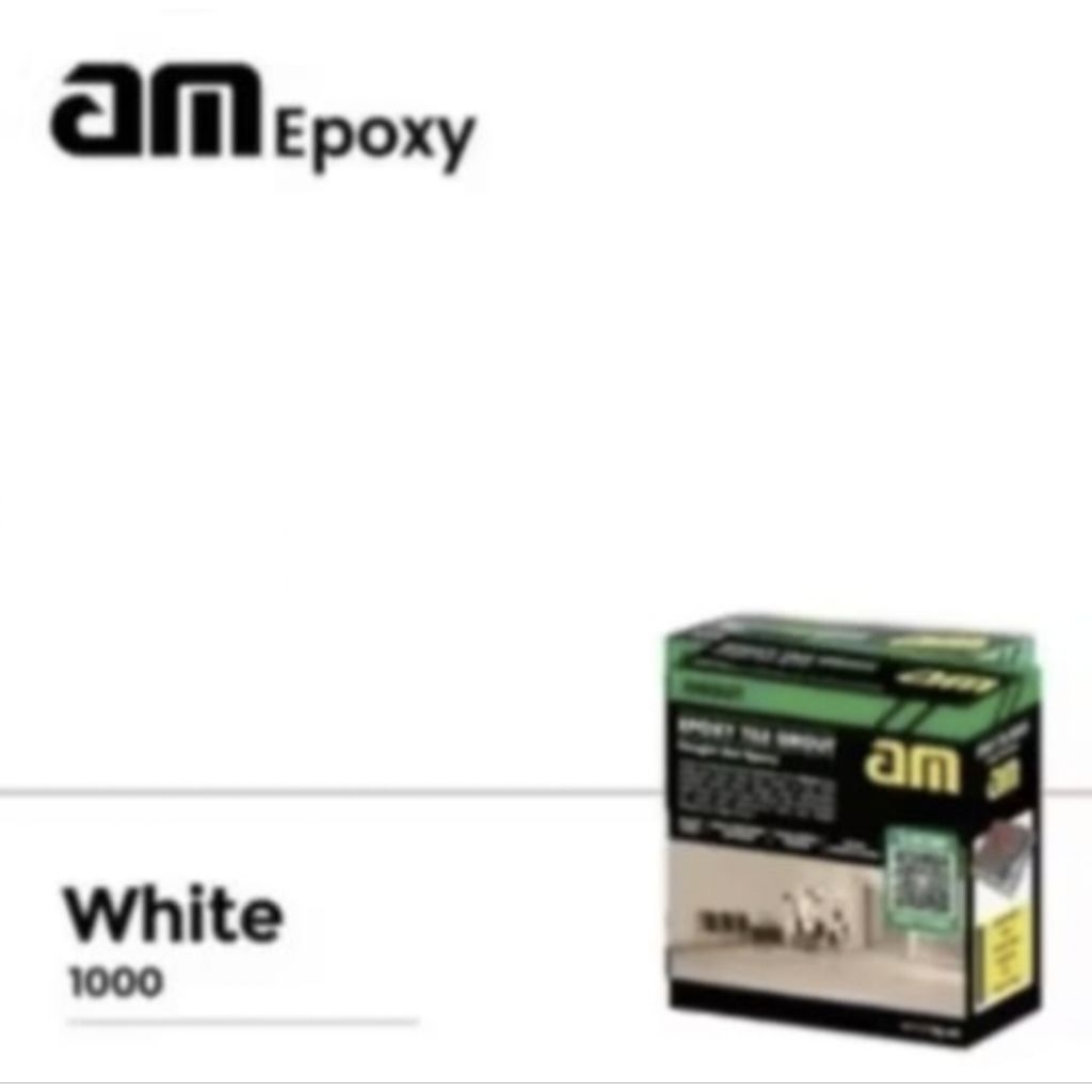 AM 55 Semen Nat Epoxy Tile Grout warna putih/nat keramik kamar mandi/nat keramik kolam TERMURAH