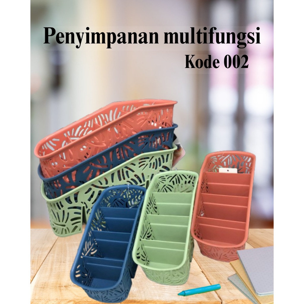 Tempat Penyimpanan ATK | Kotak Penyimpanan Serbaguna MR.DIY | Box Organizer Sekat Premium | 3 Varian