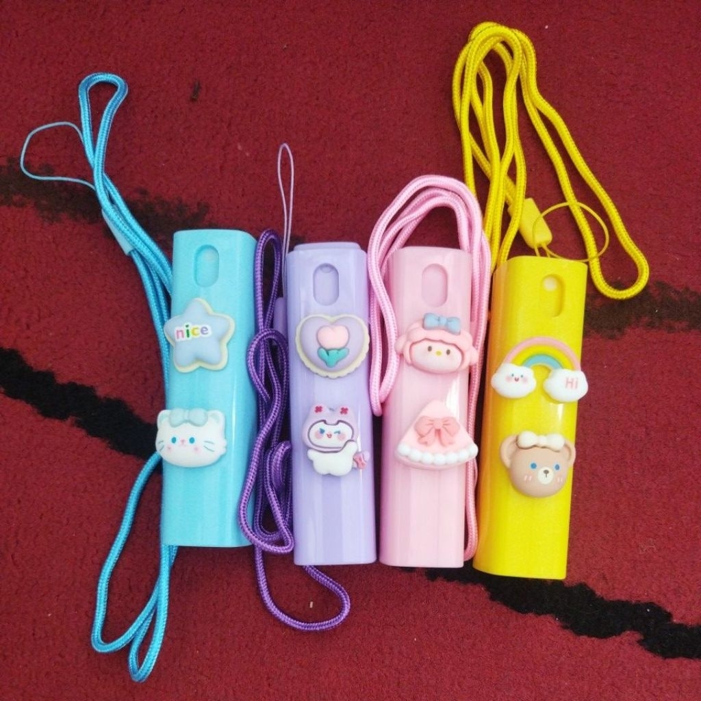 Botol Unik 10ml Spray/Botol Boneka clay Spray/Botol 10ml Spray/Botol Traveling/Botol reffil Parfum