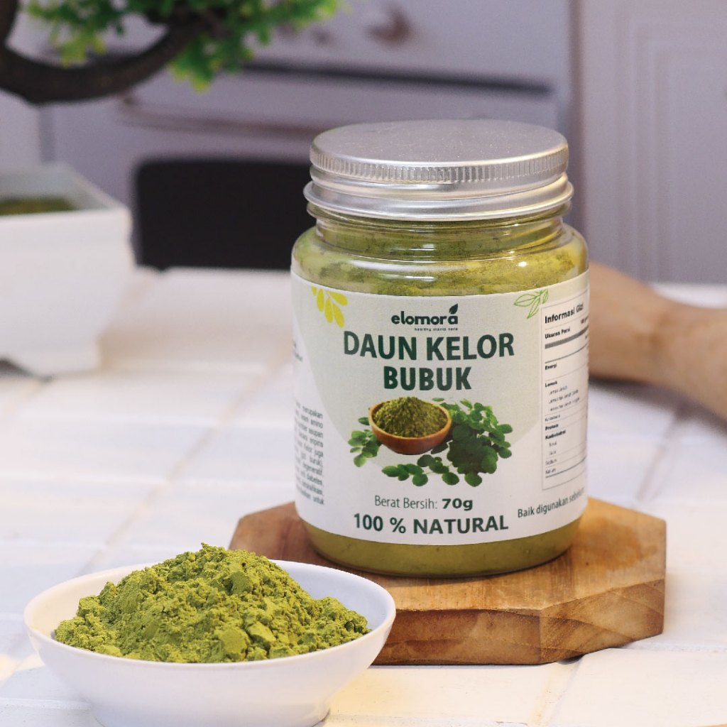 

Bubuk Daun Kelor Organik Murni | Moringa Daun Kelor Bubuk