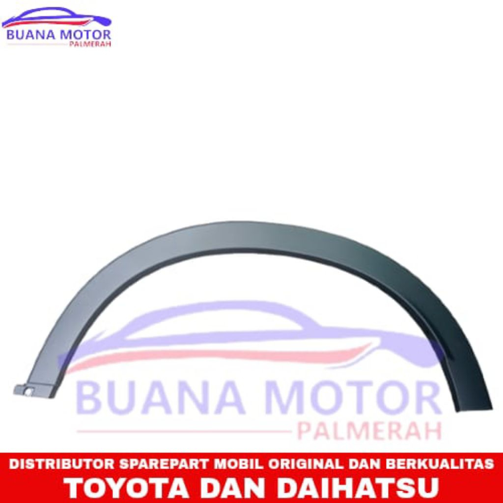 Moulding List Spakbor Bemper Belakang Kanan New Rush Original