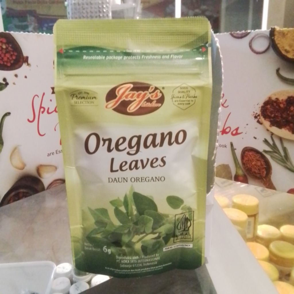 

Jay's Oregano Leaves 6g