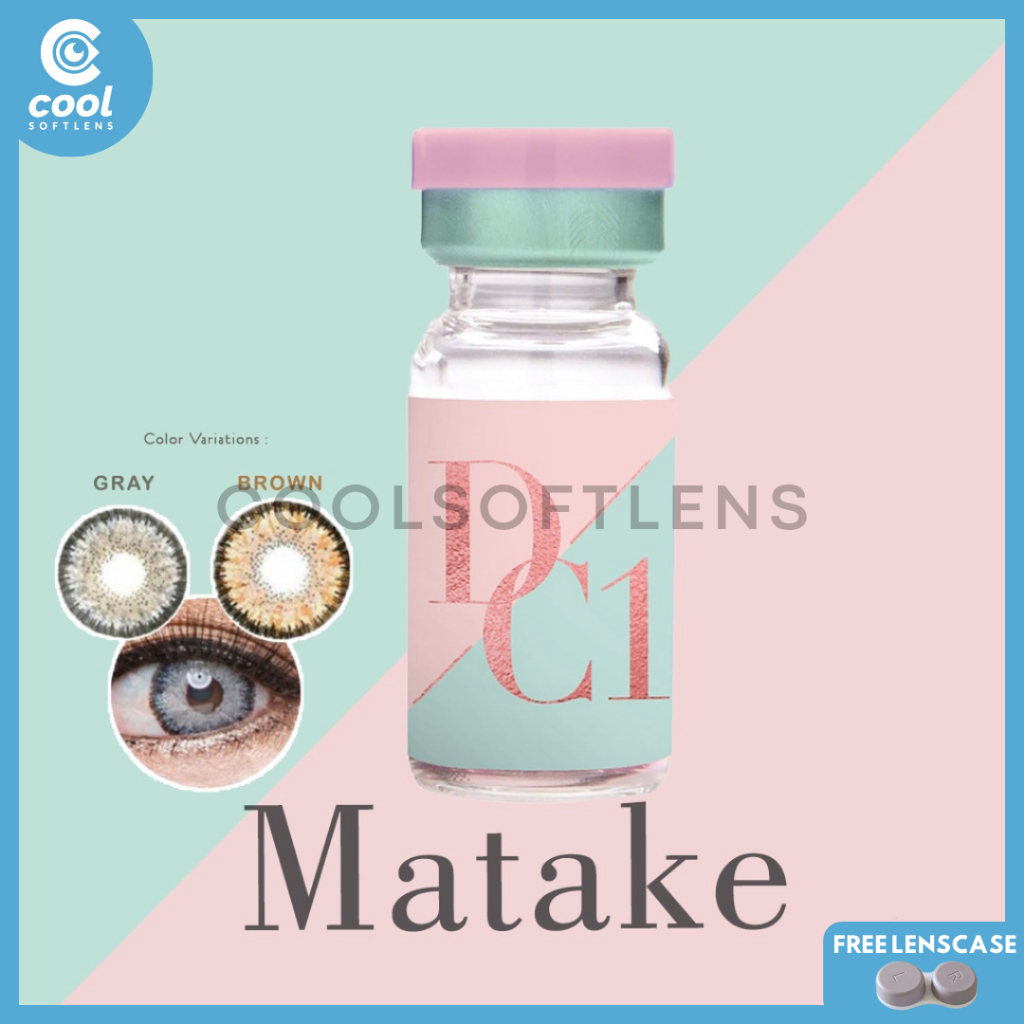 Softlens DREAMCOLOR MATAKE 14,5 MM Normal & Minus (-0,50 S/D -10,00) By Dream Color 1 / Soflen Matak