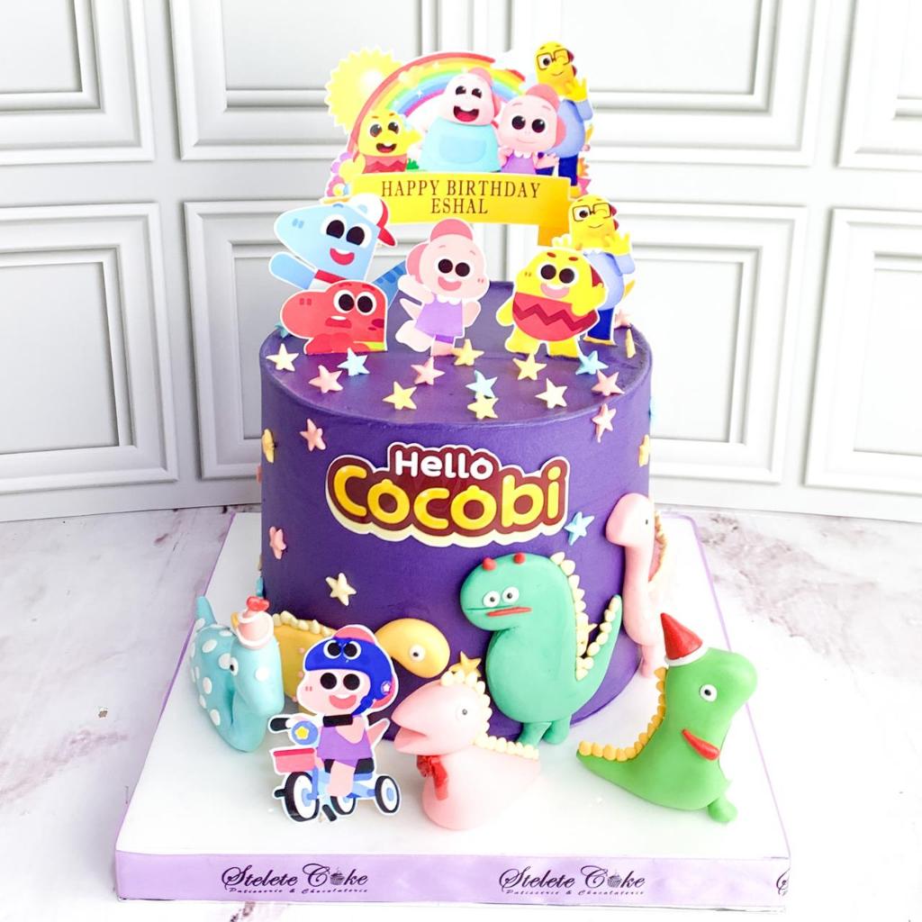

Kue Ulang Tahun/Birthday Cake/Kue Ultah tema cocobi/kue birthday jakarta