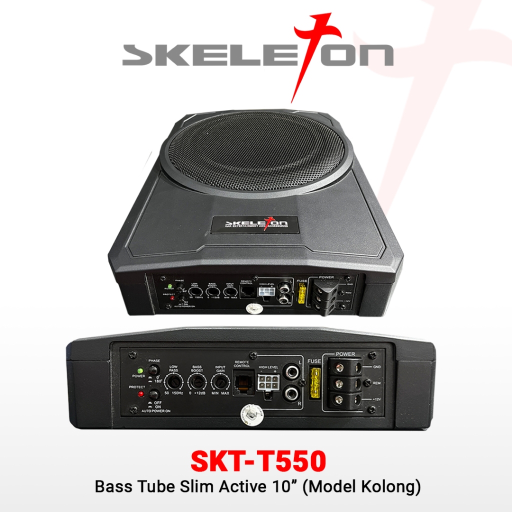 Basstube Active Slim Model Kolong 10 Inch Skeleton