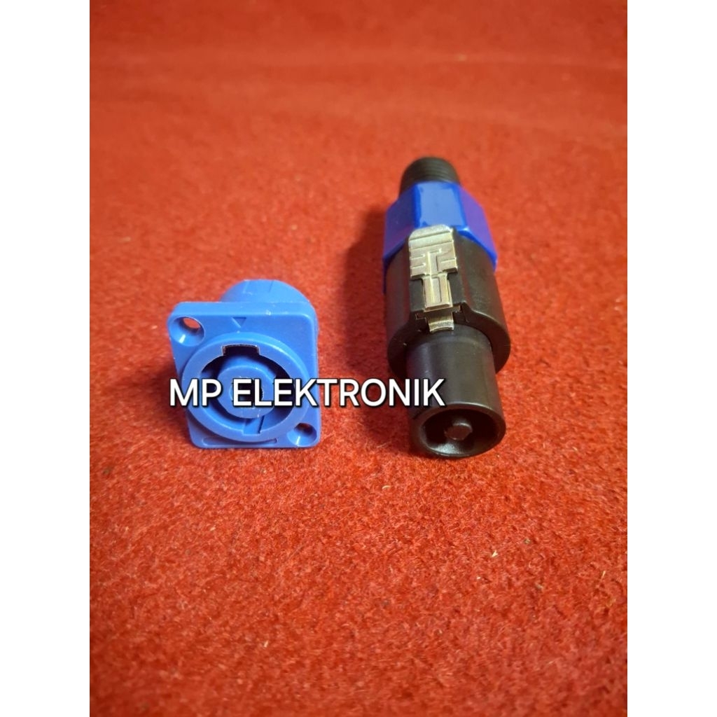 SPIKON SPEAKON SET SEPASANG JEK SPIKON+SOCKET