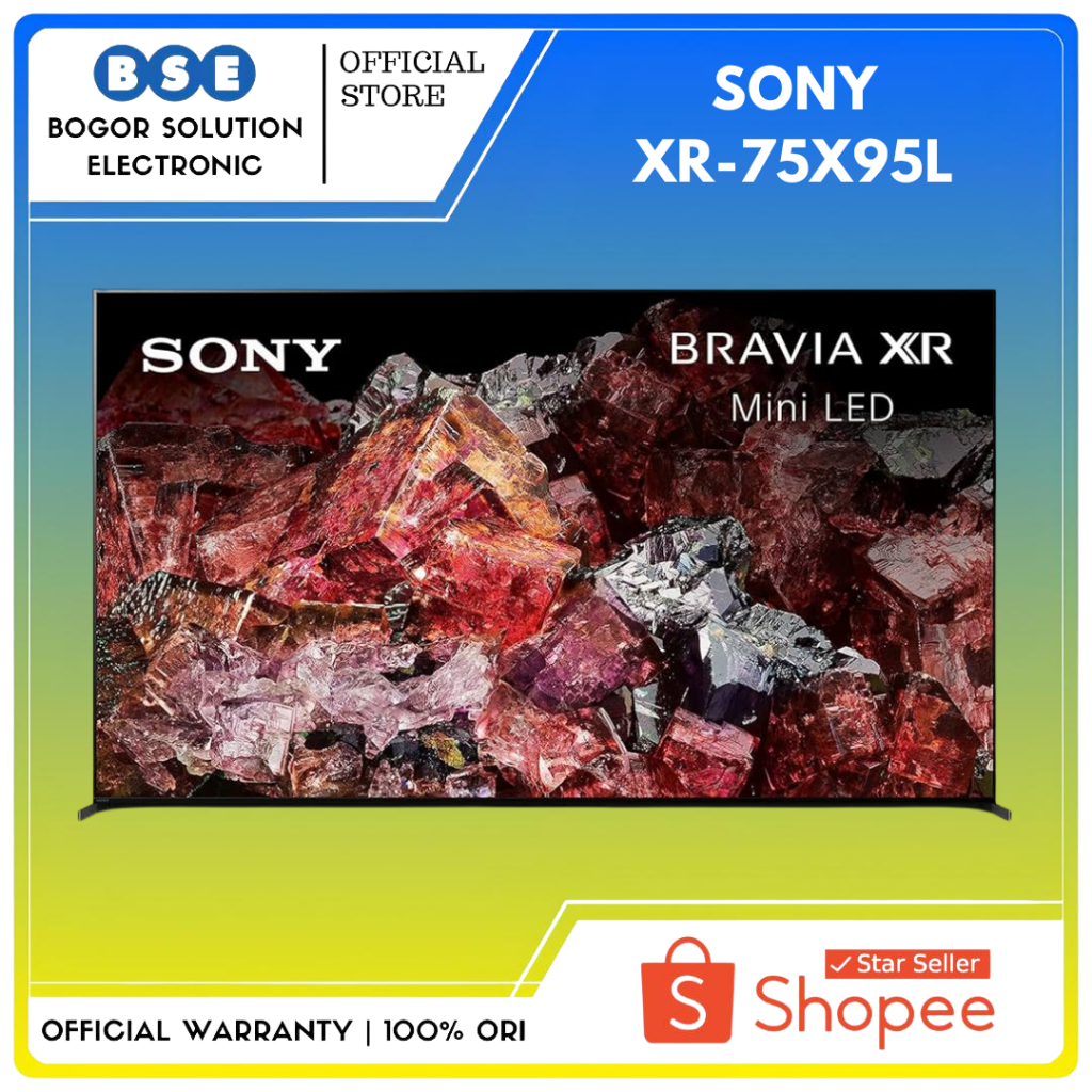 TV Sony Bravia 75 Inch X95L Mini LED 4K Sony 75X95L Google TV 4K [ORI]