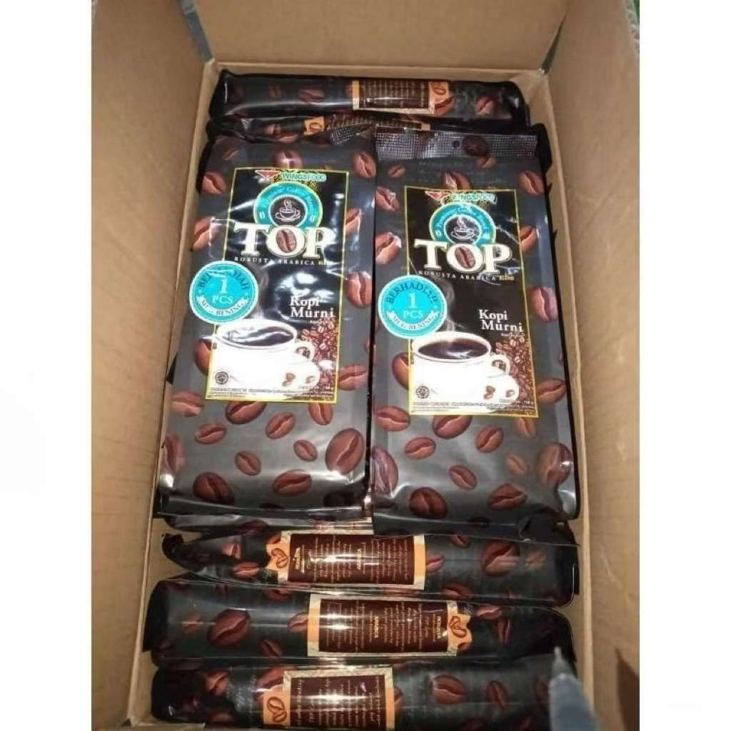 

Top Kopi murni 1 dus isi 24pack 158gr bonus gelas cangkir