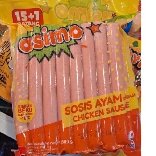 

Sosis asimo 16 batang
