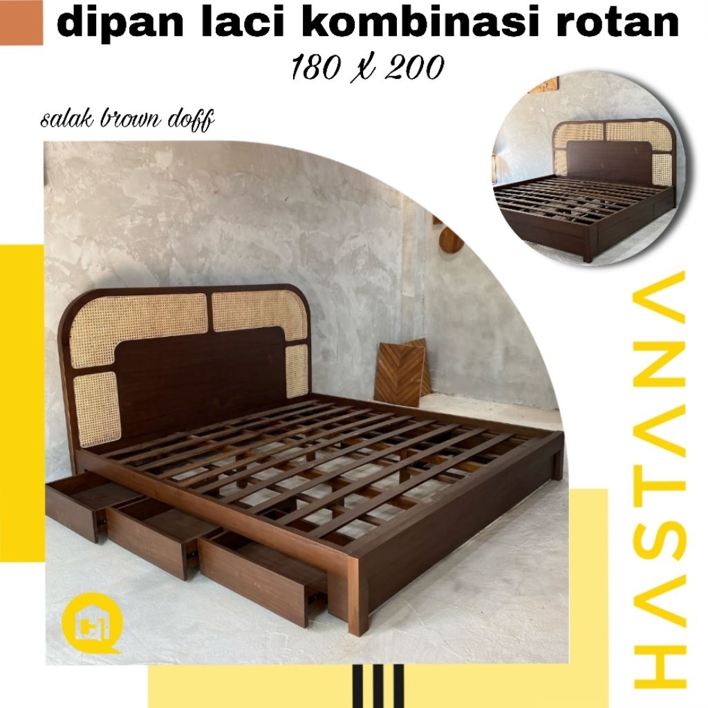 dipan laci minimalis dipan rotan dipan kayu