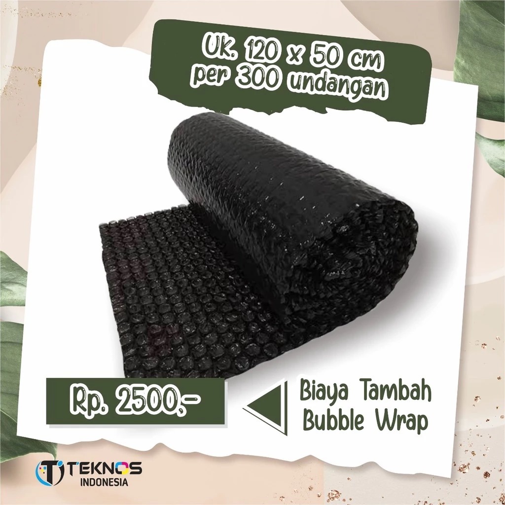 

BUBBLE WRAP PAKET - BUNGKUS BUBBLE WRAP TAMBAHAN PACKING READY STOCK