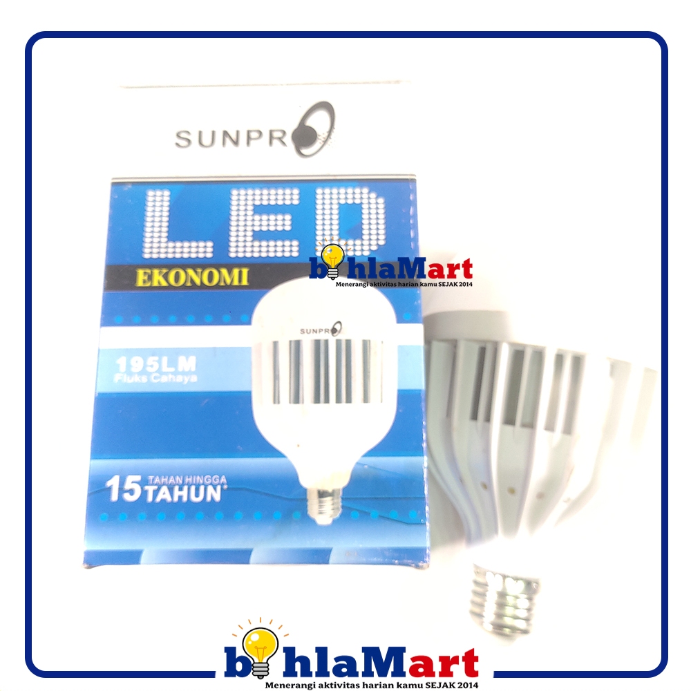 SUNPRO LAMPU LED 18W Jumbo Besar Hemat Energi Listrik