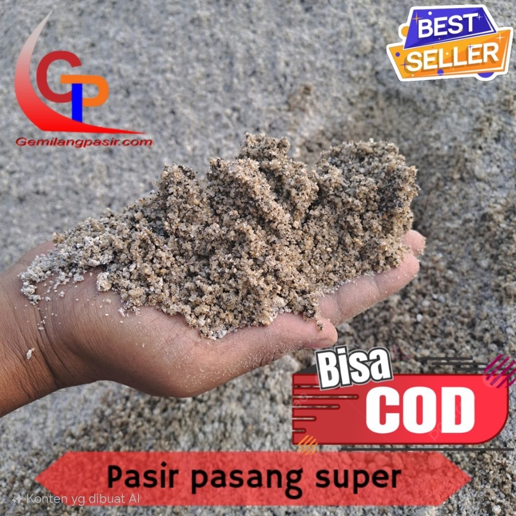 1 truk pasir pasang atau 1 truk pasir plester
