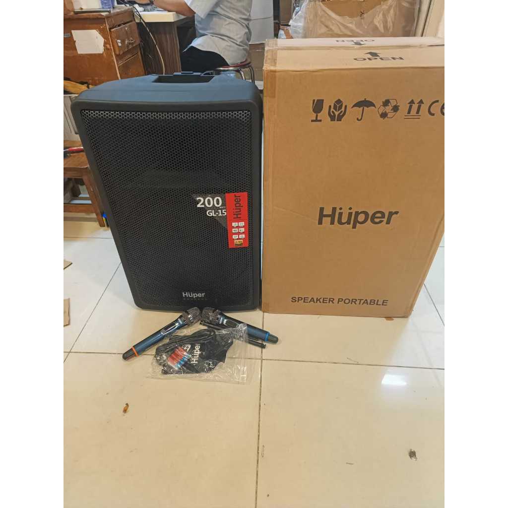 speaker portable meeting wireless huper gl15 huper gl 15 HUPER GL15