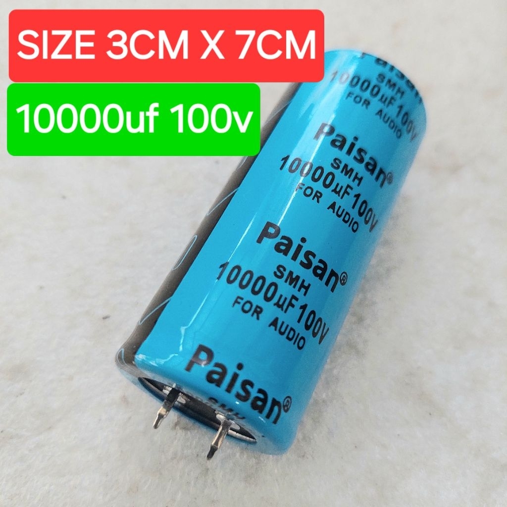 ELCO 10000UF 100V 3CM PAISAN