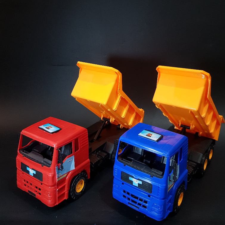 Mainan Truck Plastik - Truck dengan Dump - Truck Plastik