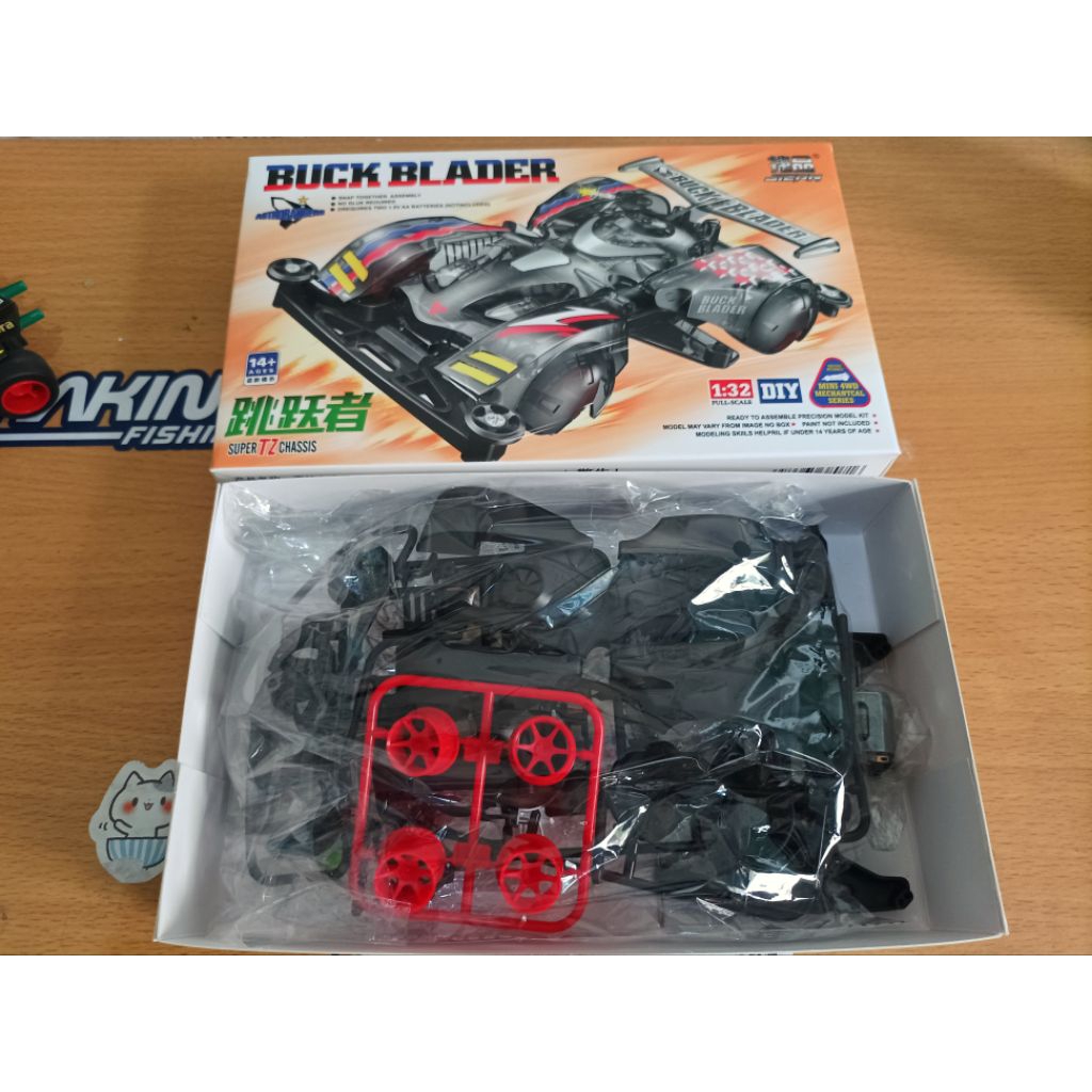 rep Tamiya Jiepin Buck Blader New (body baru dirakit)